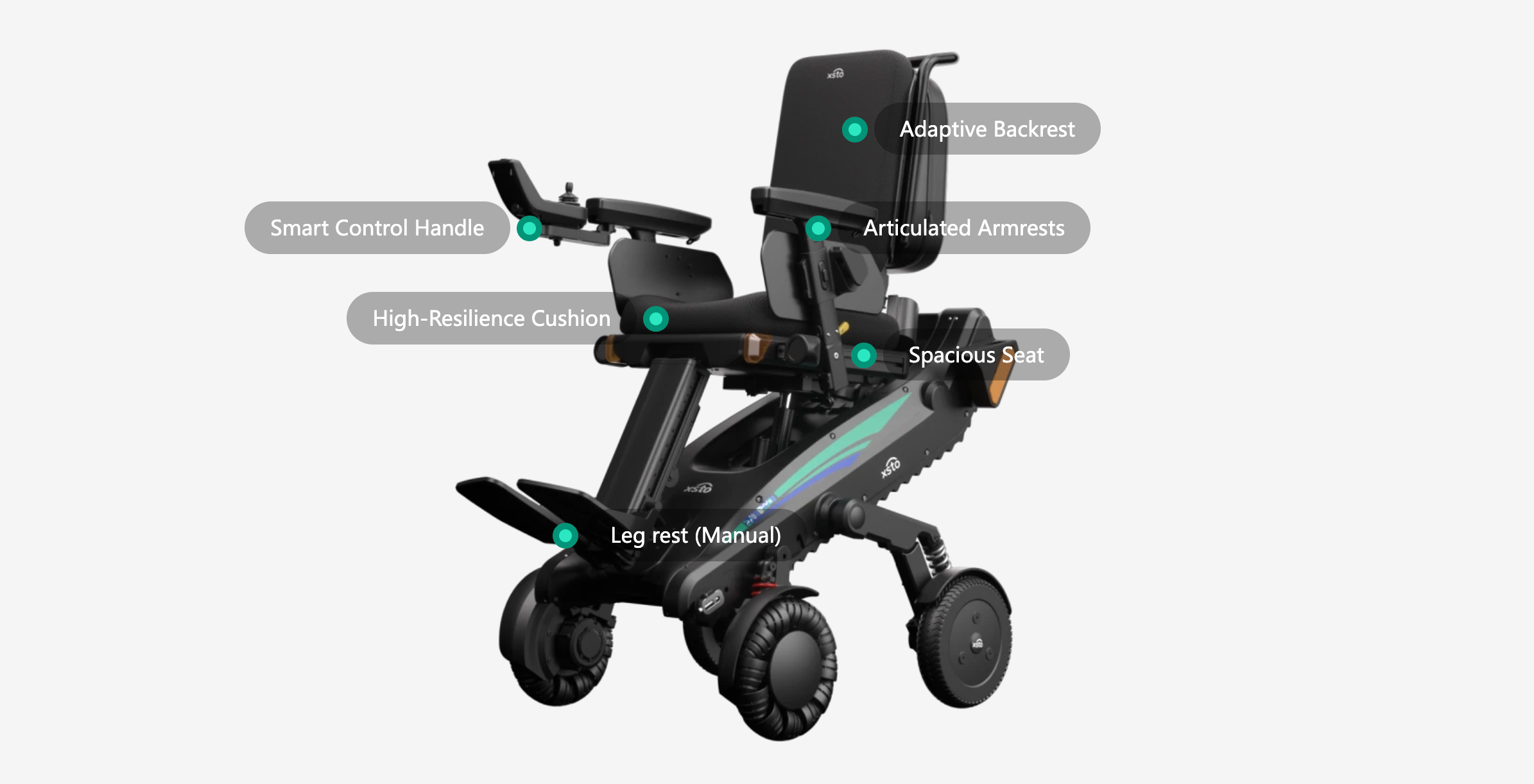 all terrain electric stair climbing wheelchair