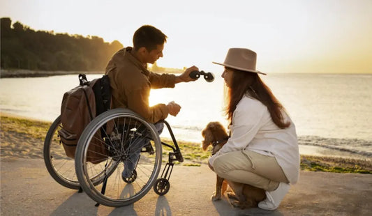 Traveling in a wheelchair