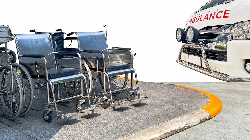 Rent wheelchairs to the hospital