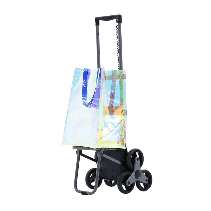 66lbs Electric Stair-Climbing Shopping Cart EzStep