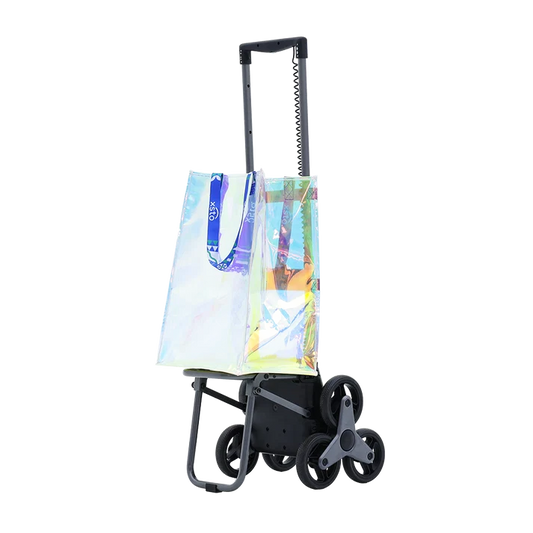 66lbs Electric Stair-Climbing Shopping Cart EzStep