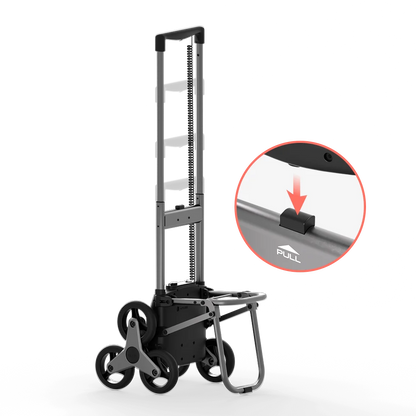 66lbs Electric Stair-Climbing Shopping Cart EzStep